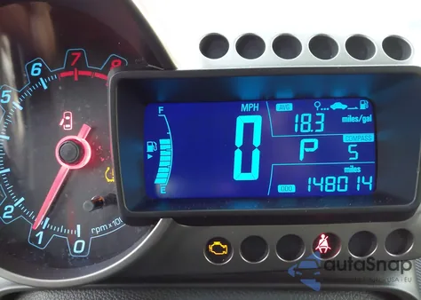 2012 Chevrolet Sonic 2Lt z USA, uszkodzony, nr VIN 1G1JC6SHXC4107645